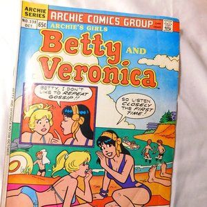 Archie Comic Series Betty and Veronica Summer Bummer Comic Book 1985